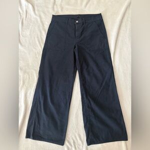 J. Crew Ladie’s  Dark Blue Wide Leg Pant